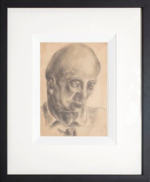 Jeremi Kubicki (1911 Łódź - 1938 Warszawa), Portret mężczyzny