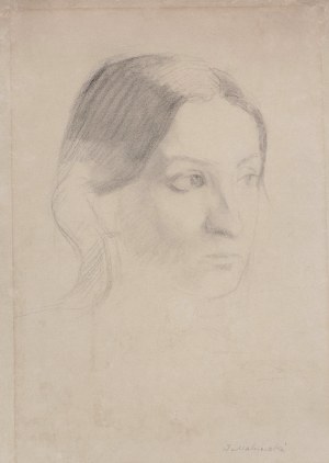 Jacek Malczewski (1854 Radom - 1929 Kraków), Portret kobiety