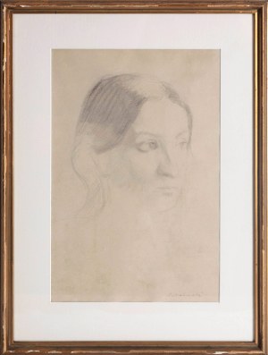 Jacek Malczewski (1854 Radom - 1929 Kraków), Portret kobiety
