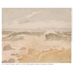 Antoni Piotrowski (1853, Nietulisko Duże – 1924, Warsaw), Girl by the Sea, 1912