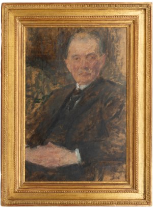 Olga Boznańska (1865 Kraków - 1940 Paryż), Portret Angela Sommarugi, ok. 1930 r.