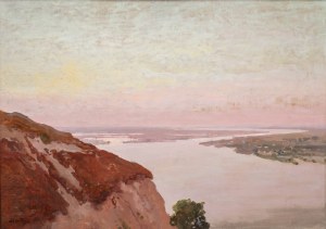 Iwan Trusz (1869 Wysocko - 1940 Lwów), Widok na Dniepr