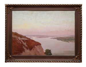 Iwan Trusz (1869 Wysocko - 1940 Lwów), Widok na Dniepr