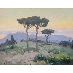 Ivan Trusz (1869, Vysotsko – 1940, Lviv), Neapolitan Landscape