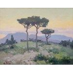 Ivan Trusz (1869, Vysotsko – 1940, Lviv), "Neapolitan Landscape"