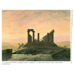Bronisława Rychter-Janowska (1868, Kraków – 1953, ibid.), The Valley of the Temples in Agrigento, Sicily (Girgenti), 1913