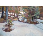 Stanisław Kamocki (1875 Warszawa - 1944 Zakopane), Topniejące śniegi, przed 1919 r.