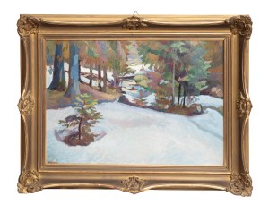 Stanisław Kamocki (1875 Warszawa - 1944 Zakopane), Topniejące śniegi, przed 1919 r.
