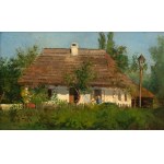 Konstanty Niemczykiewicz (1848, Kraków – 1917, Lviv), "A Country Farmstead," 1894