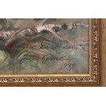 Jerzy Kossak (1886, Kraków – 1955, ibid.), *Elks*, 1947