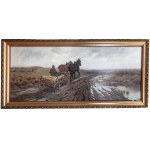 Zygmunt Józefczyk (1881, Kraków–1966), On the Road, 1926