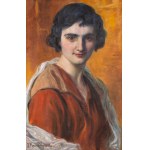 Józef Męcina-Krzesz (1860 Kraków-1934 Poznań), Brunetka