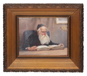 Adam Setkowicz (1875 Kraków - 1945 tamże), Rabin nad księgą