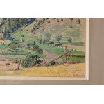 Antoni Kozakiewicz (1841, Kraków – 1929, ibid.), Szczawnica – View from Grajcarek, before 1903