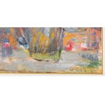 Jan Cybis (1897, Wróblin – 1972, Varsavia), Fiori in una brocca di stagno, 1949.