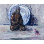 Włodzimierz Terlikowski (1873 Poraj - 1951 Paryż), Martwa natura z figurą Buddy, 1920 r.