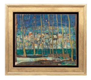 Joseph Pressmane (1904 Beresteczko- 1967 Paryż), Przez las