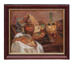 Henryk Epstein (1891 Łódź - 1944 Auschwitz), Martwa natura z rybą
