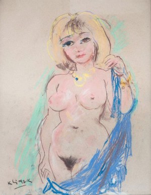 Ludwik Klimek (1912 Skoczów - 1992 Nicea), Akt