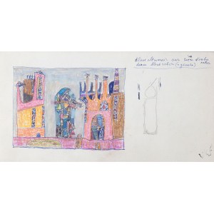 Stanisław Eleszkiewicz (1900 Czutowo bei Poltawa – 1963 Paris), Architektonisches Motiv