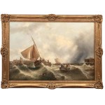 Edwin Hayes (1819, Bristol - 1904), In mare