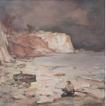 Marian Mokwa (1889 Malary - 1987 Sopot), Przy klifie