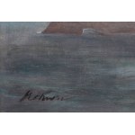 Marian Mokwa (1889, Malary – 1987, Sopot), The Cruiser Aurora