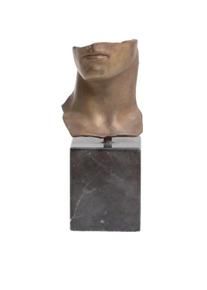 Igor Mitoraj (1944 Oederan - 2014 Paryż), Portrait d'homme (Portret mężczyzny)