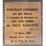 Igor Mitoraj (1944, Oederan – 2014, Paris), *Portrait d'homme* (*Portrait of a Man*)