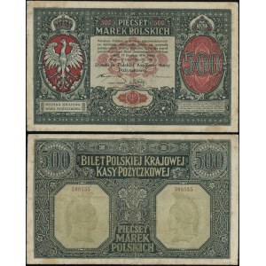 Poland, 500 Polish marks, January 15, 1919