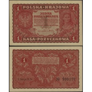 Polsko, 1 polská značka, 17. 5. 1919, I-EN