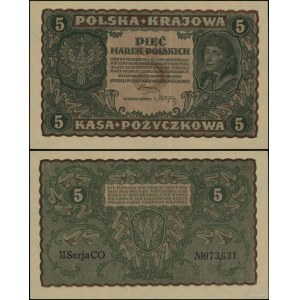 Polska, 5 marek polskich, 17.05.1919, II-CO