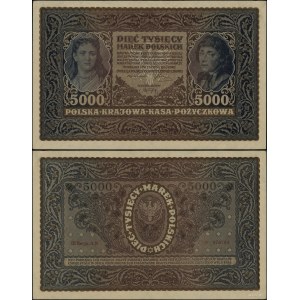 Poland, 5,000 Polish marks, February 7, 1920, II-AN