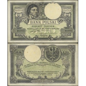 Poland, 500 zlotych, February 28, 1919, A