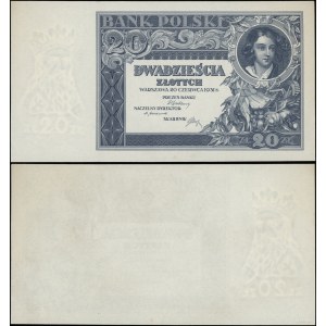 Poland, 20 zlotych, June 20, 1931