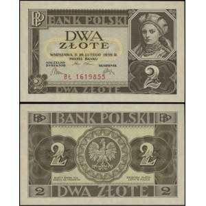 Poland, 2 zlote, February 26, 1936, BŁ