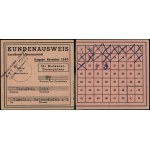Poland, work permits from the Łódź ghetto, November 1940