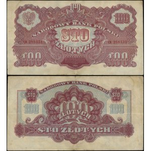 Polonia, 100 zloty, 1944, OBOWIĄZKOWYM, CB