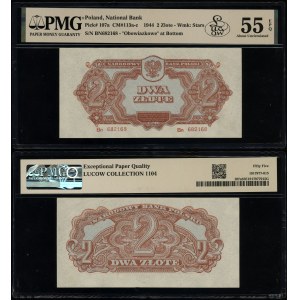 Polska, 2 złote, 1944, OBOWIĄZKOWE, Bn