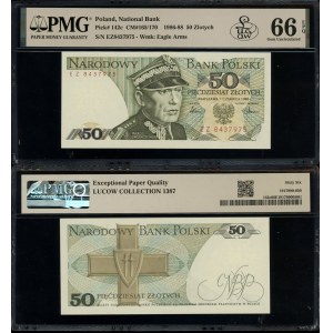 50 złotych, June 1, 1986, EZ