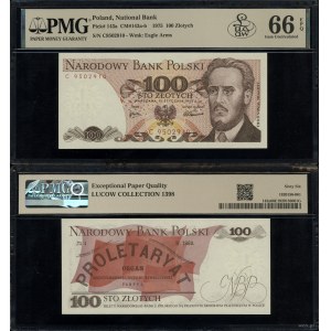 100 złotych, 15.01.1975, C