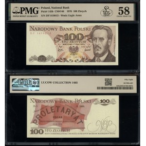 100 zlotych, May 17, 1976, DF