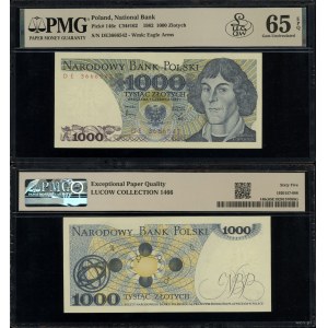 1,000 zlotys, June 1, 1982, DE