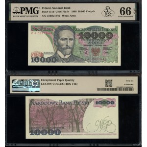 10,000 zlotys, Dec. 1, 1988, CH