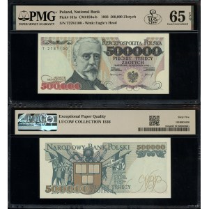 500,000 zlotys, November 16, 1993, T
