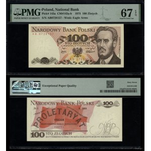 100 złotych, 15.01.1975, AB
