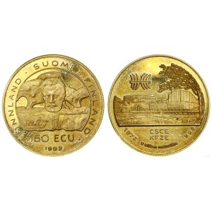 Finlandia, 150 ecu (medalowe), 1992