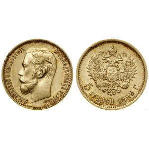 Russia, 5 rubles, 1899 FZ, St. Petersburg