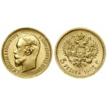 Russia, 5 rubles, 1903 AP, St. Petersburg