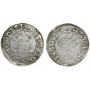 Poland, grosz, 1534, Gdańsk